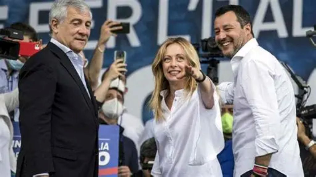 Salvini Tajani Meloni