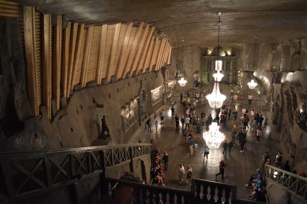 La miniera di sale di Wieliczka la Cappella di Santa Kinga
