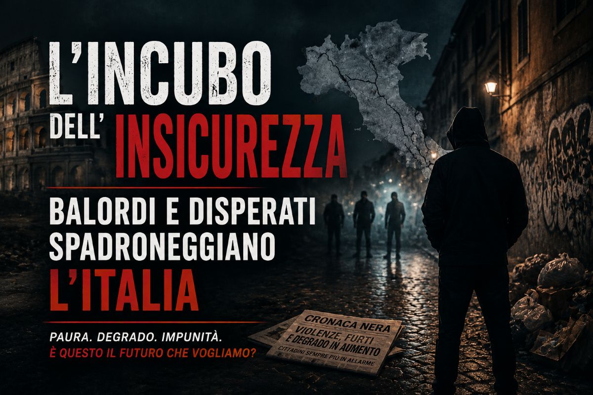 Incubo insicurezza - balordi in Italia
