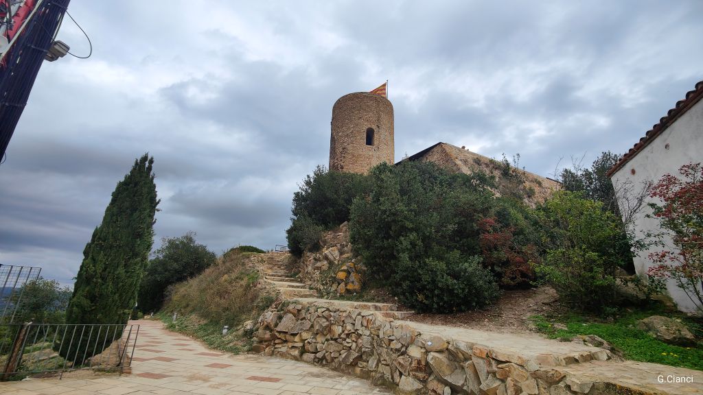 Castello di Sant Joan a Blanes in Spagna