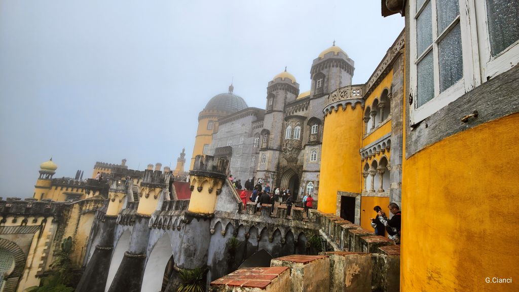 Il Palacio de Pena a Sintra - Lisbona