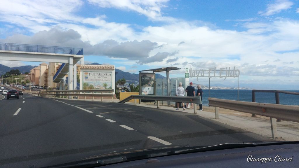 Viaggio verso Malaga in Spagna