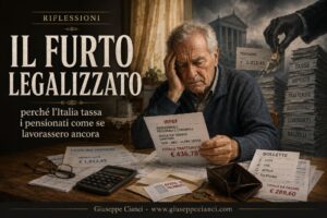 Scopri di più sull'articolo Il furto legalizzato: perché l’Italia tassa i pensionati come se lavorassero ancora