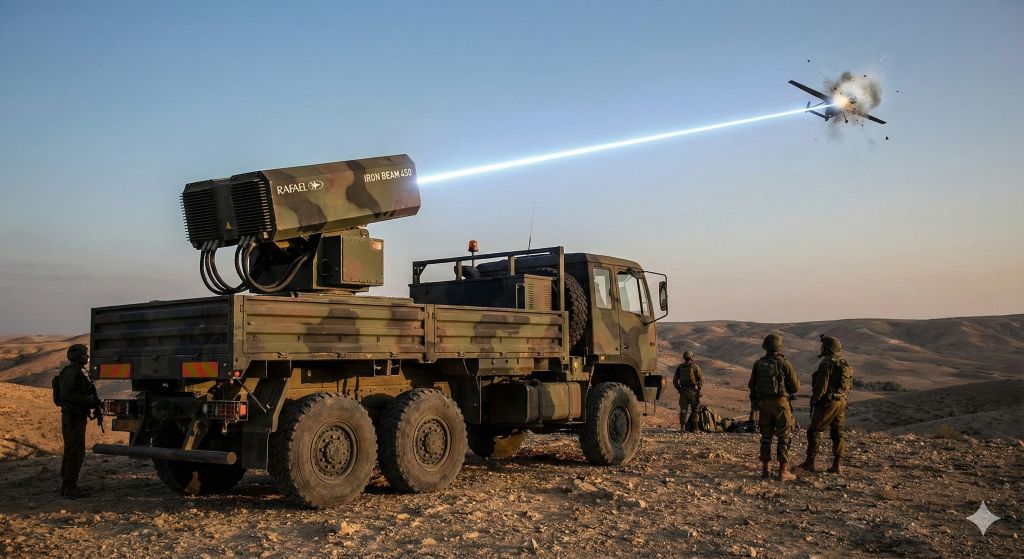 Scopri di più sull'articolo Iron beam 450, il laser da 100 kW che abbatte droni a costo zero