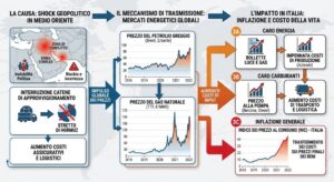 Scopri di più sull'articolo La guerra in Medio Oriente fa salire i prezzi. E l’Italia non può permetterselo
