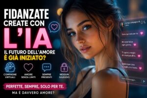 Scopri di più sull'articolo Fidanzate create con l’IA: il futuro dell’amore è già iniziato?