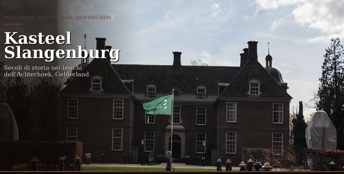 Scopri di più sull'articolo Kasteel Slangenburg: il Castello barocco nascosto nei boschi di Gelderland